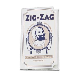 ZIGZAG ジグザグ 巻紙 クラシック ホワイト32 スローバーニング レギュラーサイズ32枚入り...