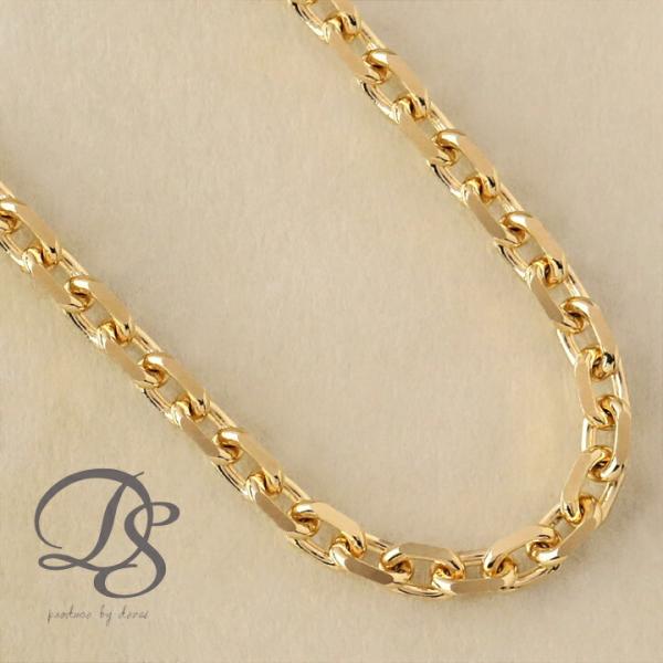 18金ネックレス k18 ネックレス 18金 レディース チェーン ネックレスチェーン あずき チェ...