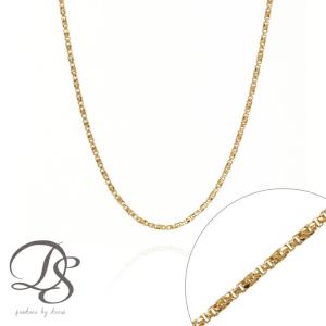 ネックレス チェーン スライドピン式 18k K18YG 0.7mm ベネチアン ピン