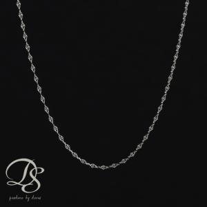 日曜7%クーポン有▼ プラチナ ネックレス ネックレスチェーン プラチナネックレス PT ブルーム 1.2mm幅 レディース チェーン シンプル｜デザイナーズジュエリー DEVAS-02