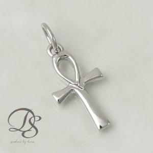 クロス（十字架） ペンダントトップ プラチナ850 PT850 中空構造