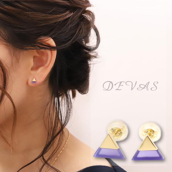 18金 ピアス k18 18金ピアス 18k  ブルーメノウ  シンプル k18ピアス レディース ...