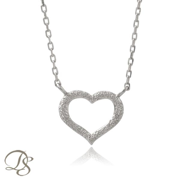 プラチナ ネックレス レディース プラチナネックレス オープンハート ハート スターダスト Pt95...