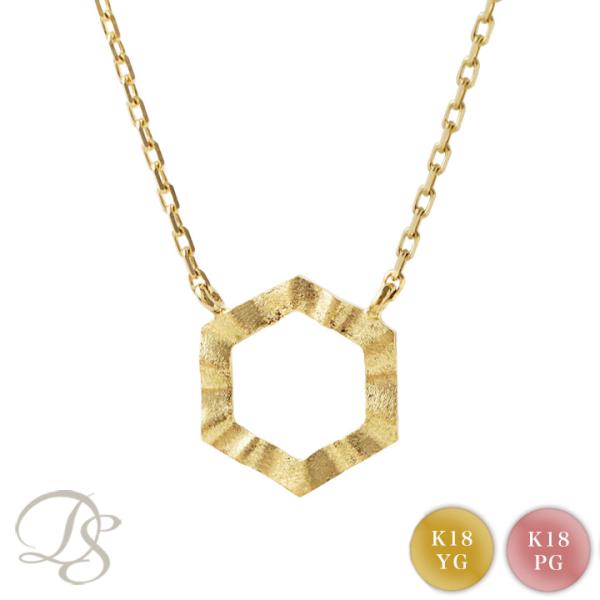 【土日限定2000円OFFクーポン有】 18金ネックレス k18 ネックレス 18金 レディース 六...