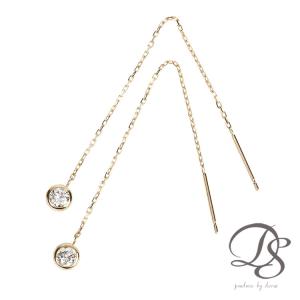 DEVAS 【土日限定4000円OFFクーポン有】 18金 ピアス k18 揺れる