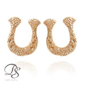 在庫処分】【即日配送】K10マルチカラー馬蹄ピアス アミュレットピアス