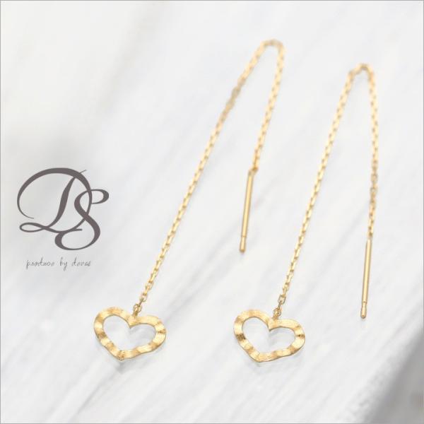 【土日限定1500円OFFクーポン有】 18金 ピアス k18 揺れる アメリカンピアス 18k オ...