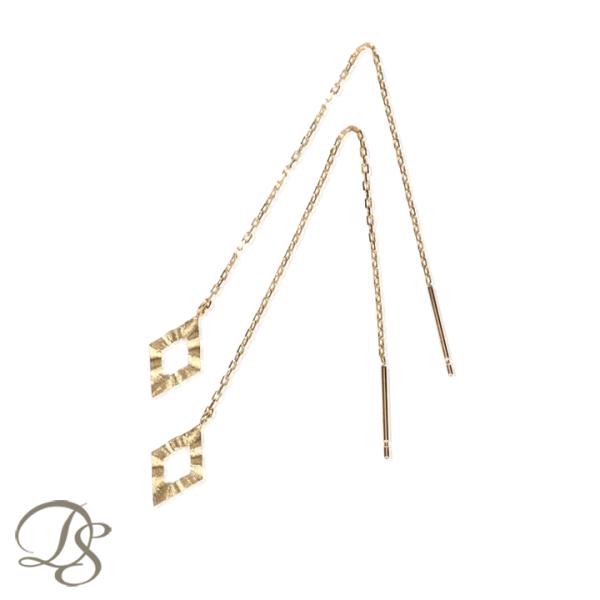 【土日限定1500円OFFクーポン有】 18金 ピアス k18 揺れる アメリカンピアス 18k ひ...