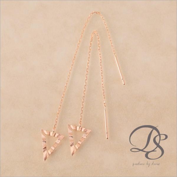 【土日限定1500円OFFクーポン有】 18金 ピアス k18 ピンクゴールド 揺れる アメリカンピ...