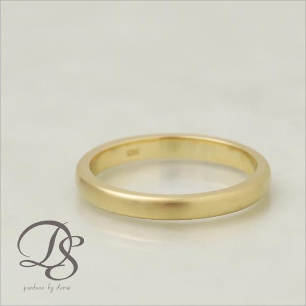 【土日限定5000円OFFクーポン有】 18金 リング k18 ピンキーリング k18リング 甲丸 ...