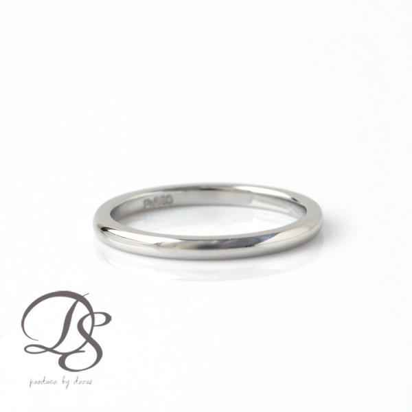 【土日限定2000円OFFクーポン有】 プラチナリング 指輪 プラチナ リング 1.5mm 甲丸 光...