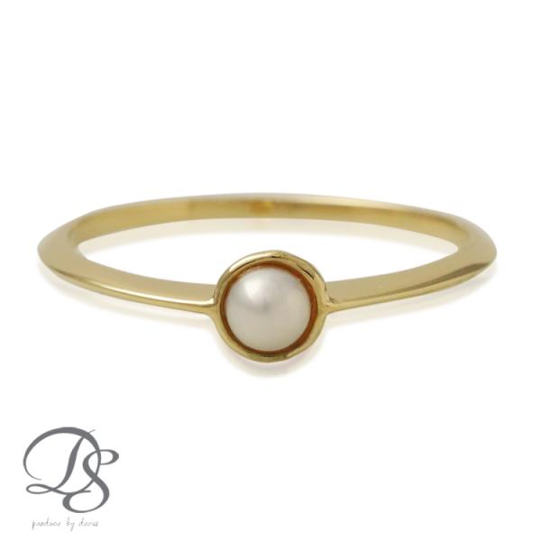 【土日限定2000円OFFクーポン有】 18金 リング k18 k18リング あこやパール 本真珠 ...