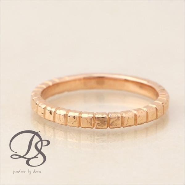 【土日限定5000円OFFクーポン有】 18金 リング k18 k18リング ピンクゴールド 指輪 ...