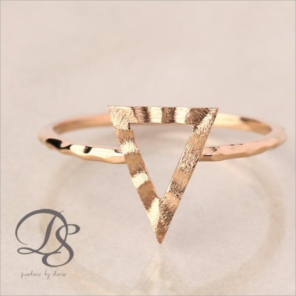 【土日限定2000円OFFクーポン有】 18金 リング k18 ピンキーリング ピンクゴールド 指輪...