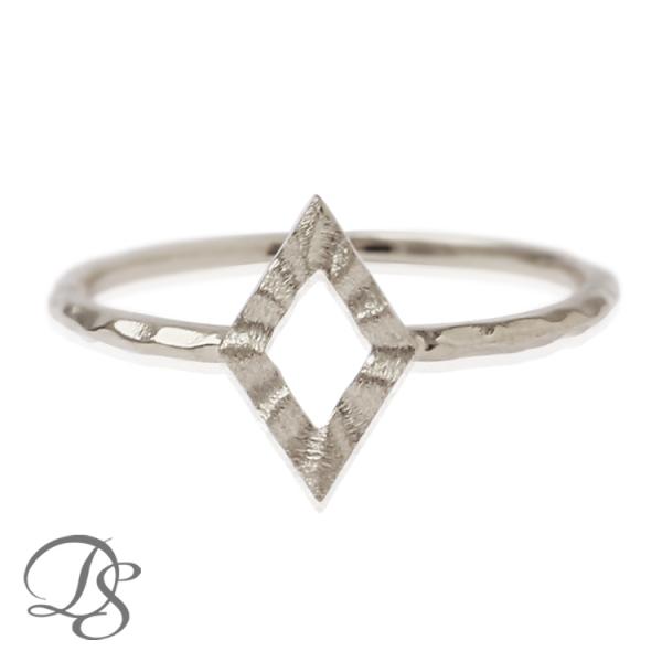 プラチナリング 指輪 プラチナ リング ひし形 ロンバス pt950 pt 指輪 ピンキーリング レ...