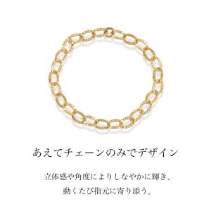 18金 リング k18 ピンキーリング k18...の詳細画像3