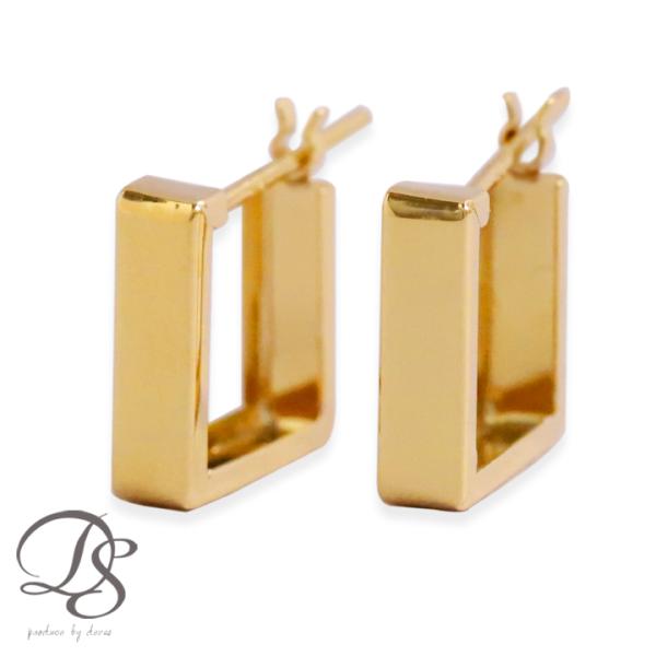 【土日限定3500円OFFクーポン有】 フープピアス 18k ピアス 18金 フープ プラチナ k1...