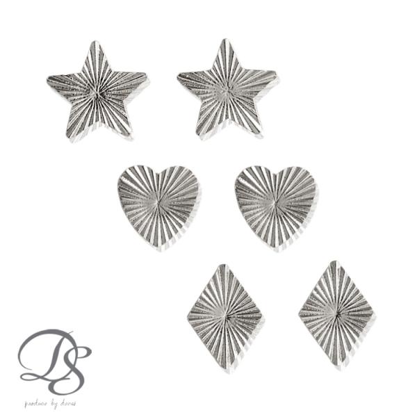 プラチナピアス ピアス プラチナ レディース 星 ハート ひし形 放射線模様 プラチナ900 ピアス...