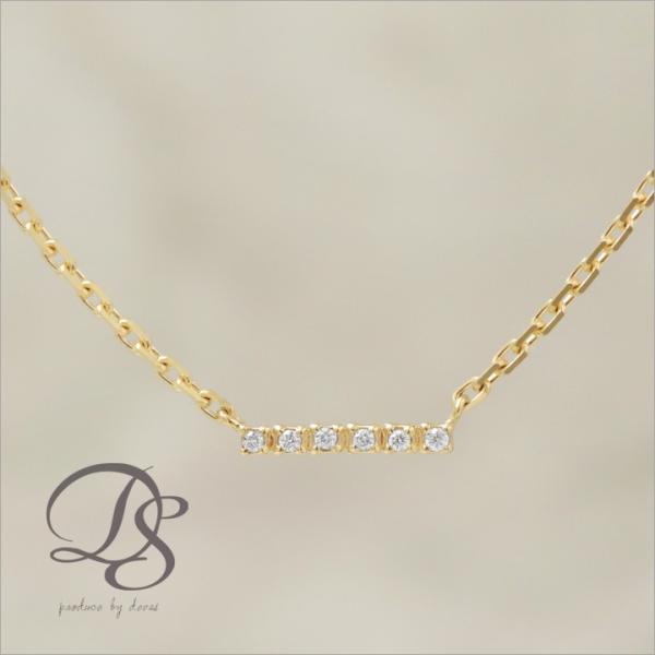 【土日限定3500円OFFクーポン有】 18金 アンクレット k18 18k レディース バー 6石...