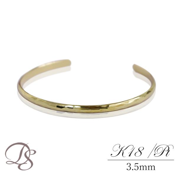 【土日限定8000円OFFクーポン有】 k18 バングル 18金 ブレスレット レディース 18k ...