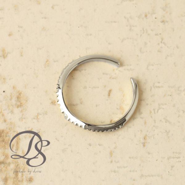 イヤーカフ プラチナ イヤカフ PT950 レディース プラチナ950 ノンホール ピアス ウェーブ...