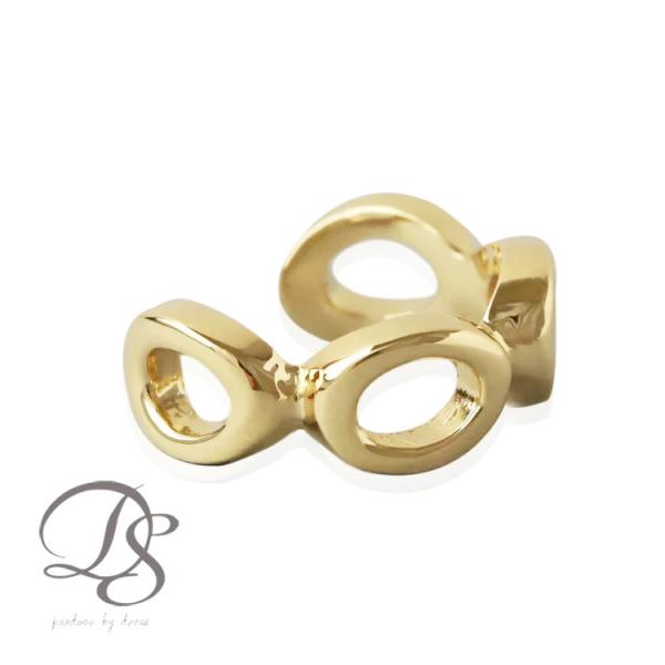 【土日限定2000円OFFクーポン有】 イヤーカフ 18金 イヤカフ k18 18k レディース ノ...