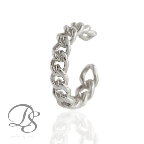 プラチナイヤカフ イヤカフ プラチナ レディース チェーンデザイン チェーン プラチナ950 イヤー...