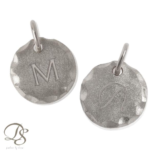 ペンダントトップ プラチナ ネックレス トップ ペンダント レディース イニシャル コイン コインペ...