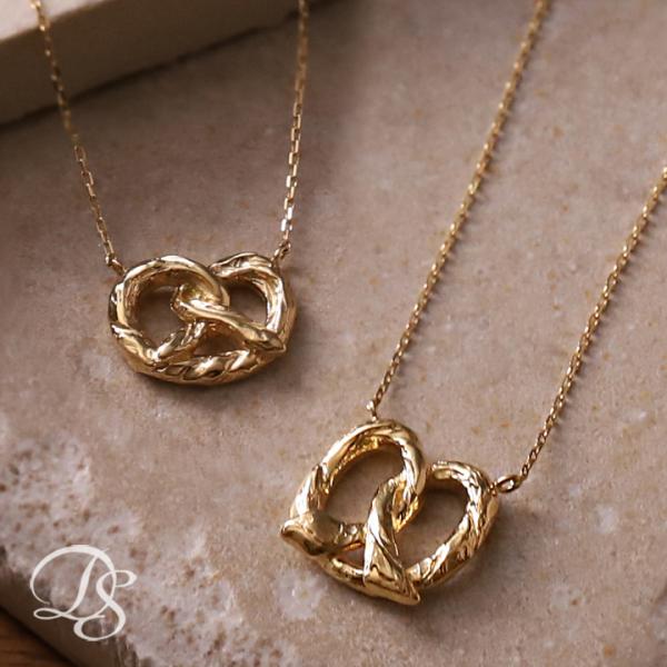 【土日限定8000円OFFクーポン有】 18金ネックレス k18 ネックレス 18金 プレッツェル ...
