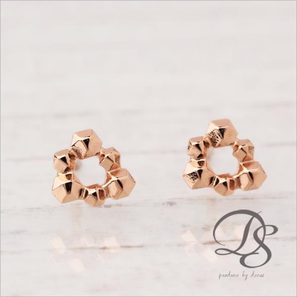 【土日限定1500円OFFクーポン有】 18金 ピアス k18 ピンクゴールド 18金ピアス 18k...