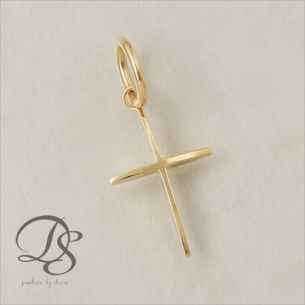 ペンダントトップ 18金 k18 18金ネックレス ペンダント レディース メンズ クロス 十字架 ...