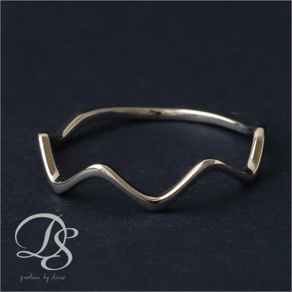 プラチナリング 指輪 プラチナ リング ピンキー ピンキーリング PT950 ウェーブ pt 指輪 ...