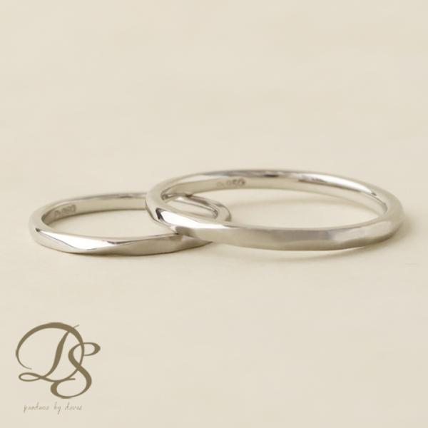 【土日限定5000円OFFクーポン有】 プラチナリング ペアリング 結婚指輪 プラチナ リング マリ...