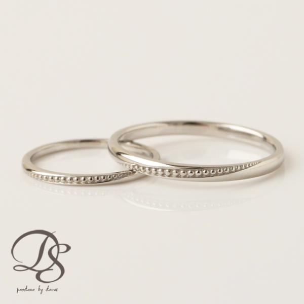 【土日限定5000円OFFクーポン有】 プラチナリング ペアリング 結婚指輪 プラチナ リング マリ...