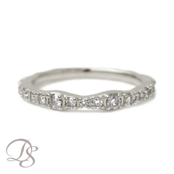 【土日限定6500円OFFクーポン有】  プラチナリング ダイヤ ハーフエタニティ リング プラチナ...