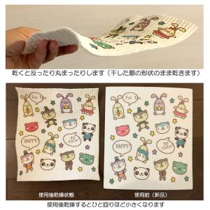 スポンジワイプ 台拭き ふきん 北欧 水切り ...の詳細画像4