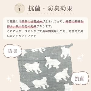 ガーゼハンカチ 6重ガーゼ 5枚セット 柄 無...の詳細画像2