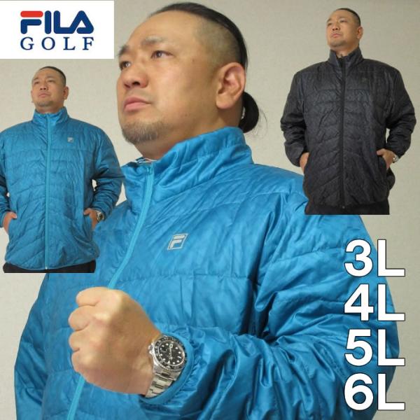 大きいサイズ キングサイズ ビッグサイズ メンズ ゴルフ FILA GOLF ハイブリットダウンブル...