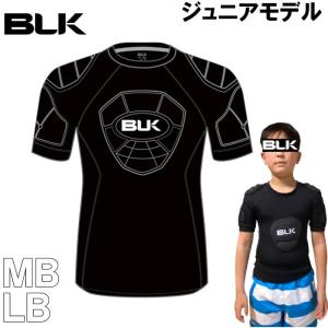 BLK ラグビー T-6ショルダーパッド（ジュニアモデル）(メーカー取寄)肩パッド MB LB ボーイズサイズ 小学生｜大きいサイズデビルーズYahoo!店