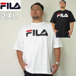 (SALE価格設定)　大きいサイズ メンズ STAPLE（ステイプル）FILA×STAPLE 半袖Tシャツ ロゴ フィラ 2XL Tシャツ