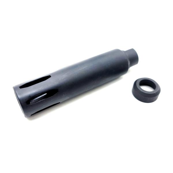 ANGRY GUN XM177タイプ スチール製 モデレーター フラッシュハイダー 14mm逆ネジ