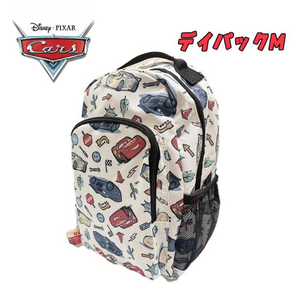 Disney PIXAR カーズ マックイーン キャラクター Dパック リュックサック ベージュ 反...