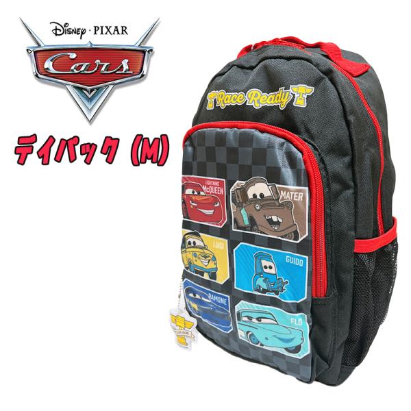 Disney PIXAR カーズ マックイーン キャラクター Dパック リュックサック ブラック 反...