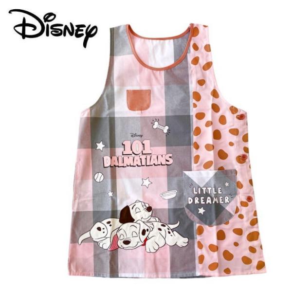 グレイス Disney 101匹わんちゃん おひるねエプロン (ピンク) 刺繍 22201028 お...