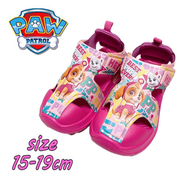 パウ・パトロール PAW PATROL スカイ パウパト スポーツサンダル マジックテープ 軽量 女...