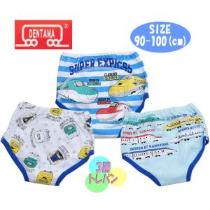 でんたま 新幹線 乗り物 トレーニングパンツ インナー/下着