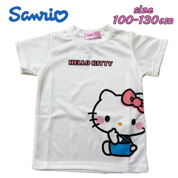 サンリオ ハローキティ 半袖 メッシュTシャツ トップス トドラー キャラクター 女児 速乾 542...