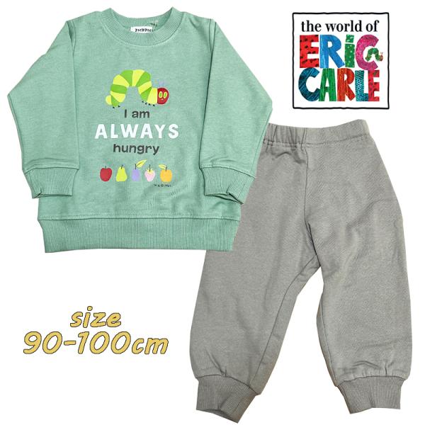 はらぺこあおむし 起毛 長袖パジャマ ベビー服 ユニセックス 男児 女児 ボーイズ ガールズ 寝間着...