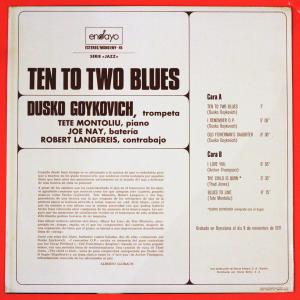 ◆LP◆Dusko Goykovich「Ten...の詳細画像1