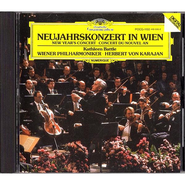 ◆CD◆カラヤン「ウィーン・フィル・ニュー・イヤーコンサート’87」POCG-1150